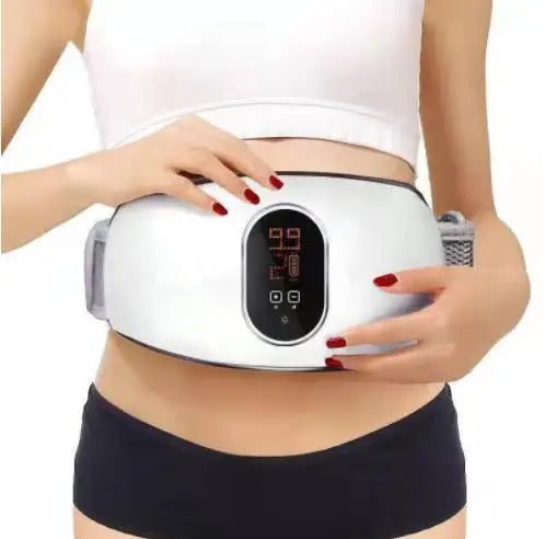 Heating Massage Belt | Slimming & Fat Burning Abdominal Massager for Belly, Waist & Body Shaping
