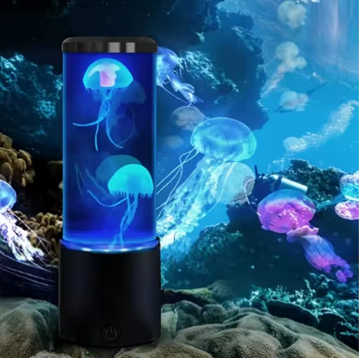 LED Jellyfish Lava Lamp – Color Changing Mood Light