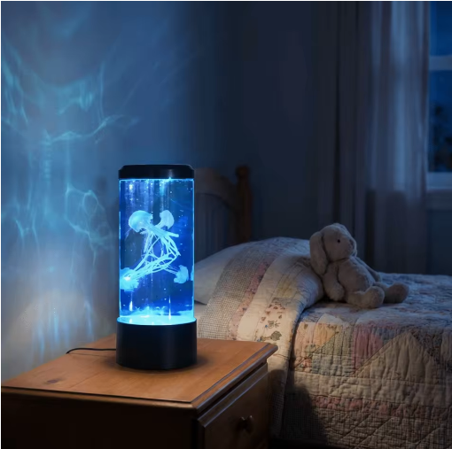 LED Jellyfish Lava Lamp – Color Changing Mood Light