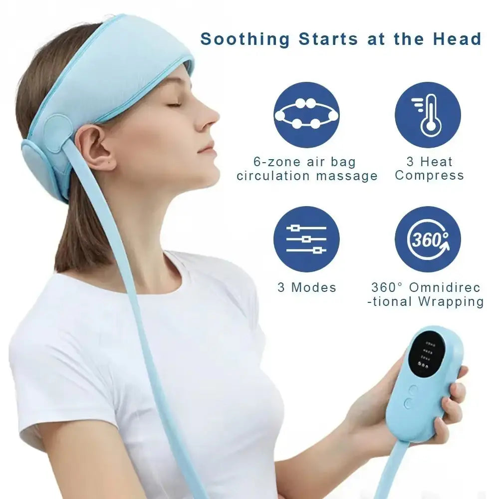 Intelligent Octopus Head Massager – Relaxing Kneading, Multiple Modes & Portable Design 🔋er